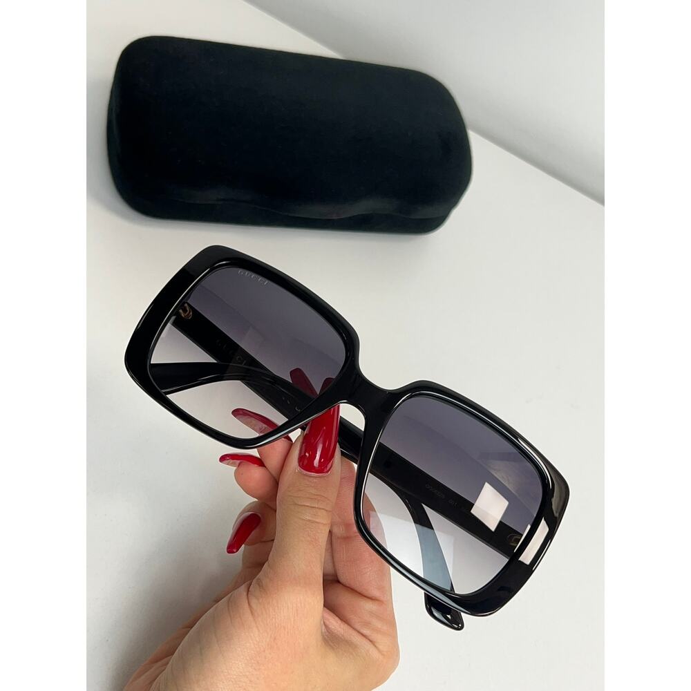 NEW Gucci GG0632S Black Marmont Sunglasses - Picture 3 of 10